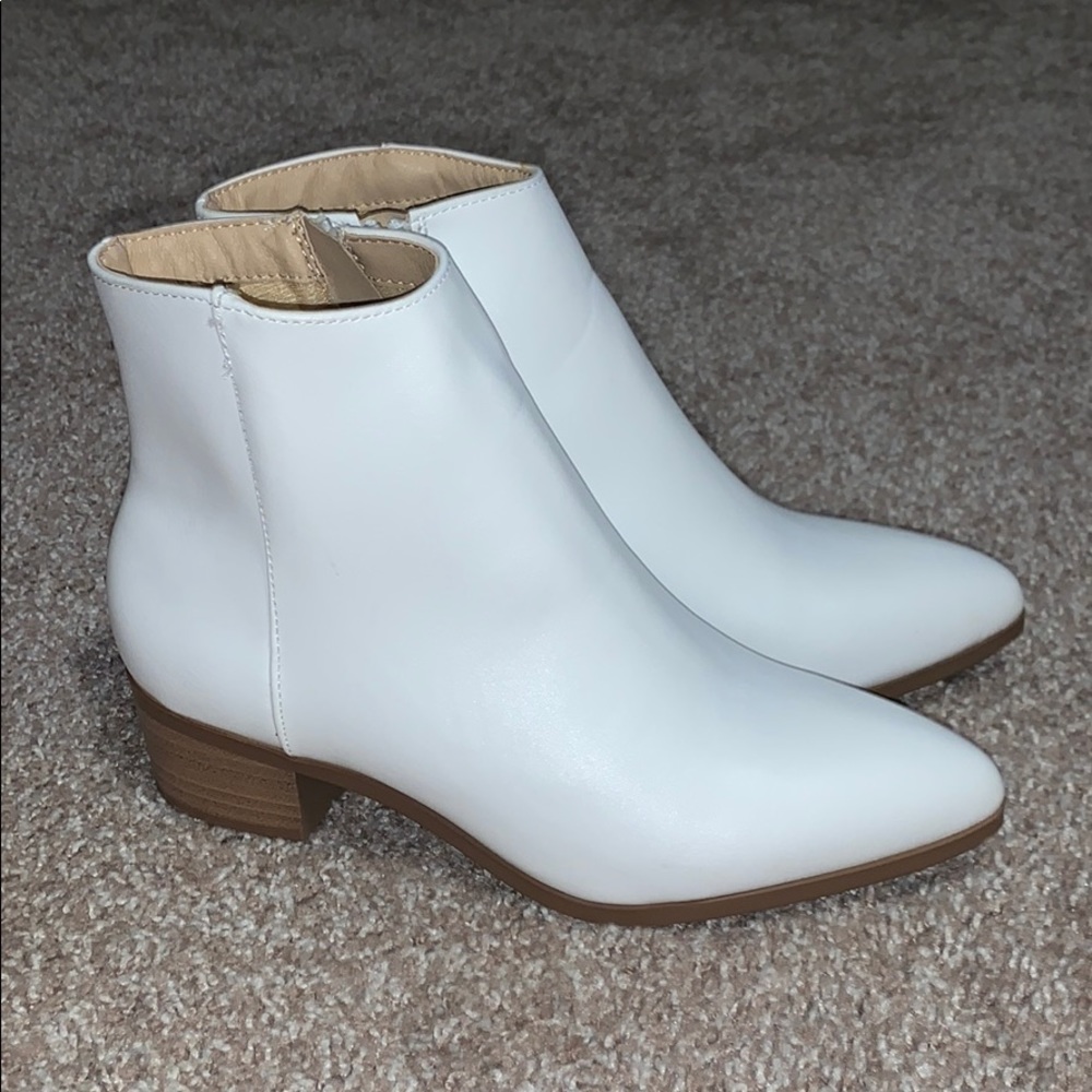 White Booties